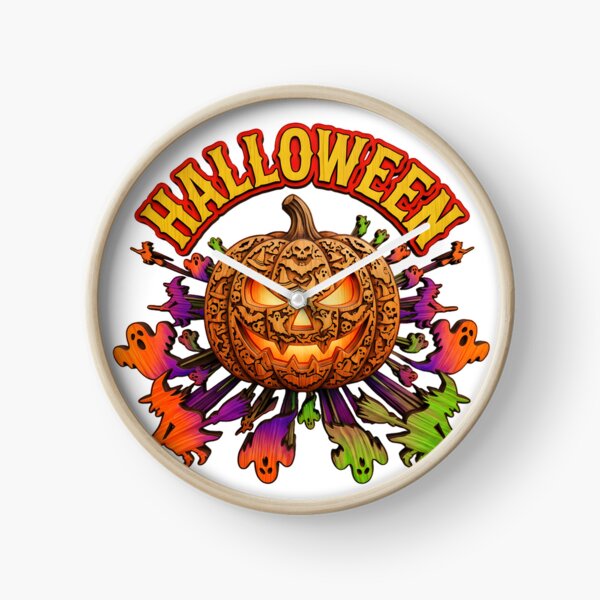 Item preview, Halloween Jack O Lantern Wooden Jigsaw Puzzle Ghost designed and sold by VisualVerseLab.