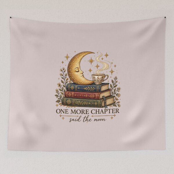 Item preview, One More Chapter Said the Moon designed and sold by BEASTATE.