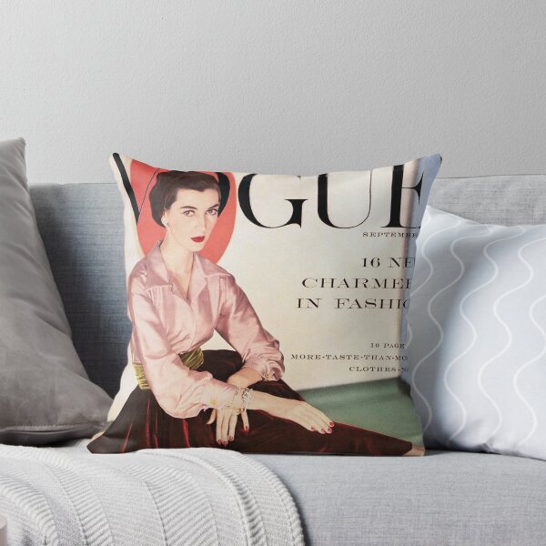 Item preview, Vogue Magazine Cover Vintage Girls Ladies Women Wall Art Poster Print Tee Cushion Mug Shirt designed and sold by Cool Robot Bro..