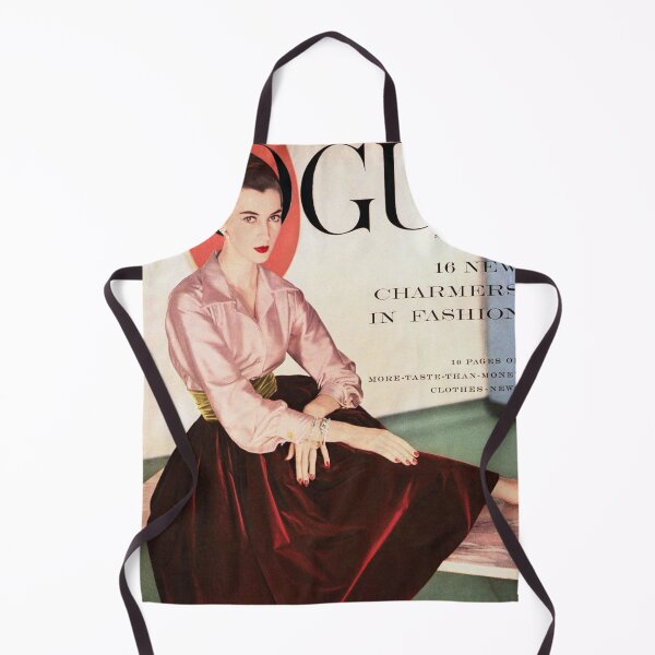 Item preview, Vogue Magazine Cover Vintage Girls Ladies Women Wall Art Poster Print Tee Cushion Mug Shirt designed and sold by Cool Robot Bro..