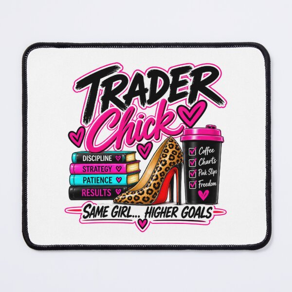 Item preview, Trader Chick-Same Girl Higher Goals-White Background designed and sold by Trendi61.