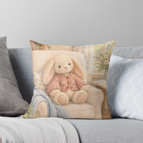 Item preview, Springtime Comforts with Bunny  designed and sold by BlueBerry45.