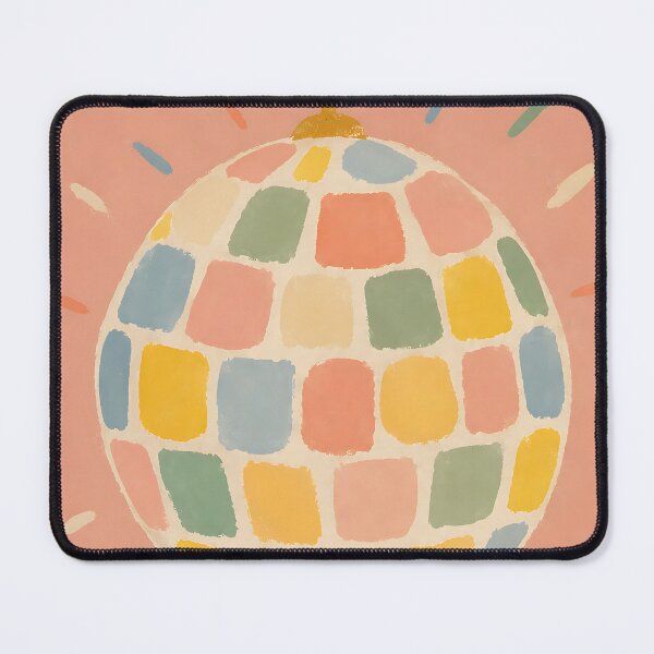 Item preview, Squeeze The Day - Pastel Preppy Disco Ball Retro Art designed and sold by artswag.