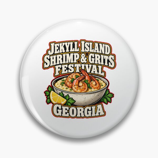 Item preview, Festival de sémola de camarones de Jekyll Island designed and sold by IRON WINGS /USAF.