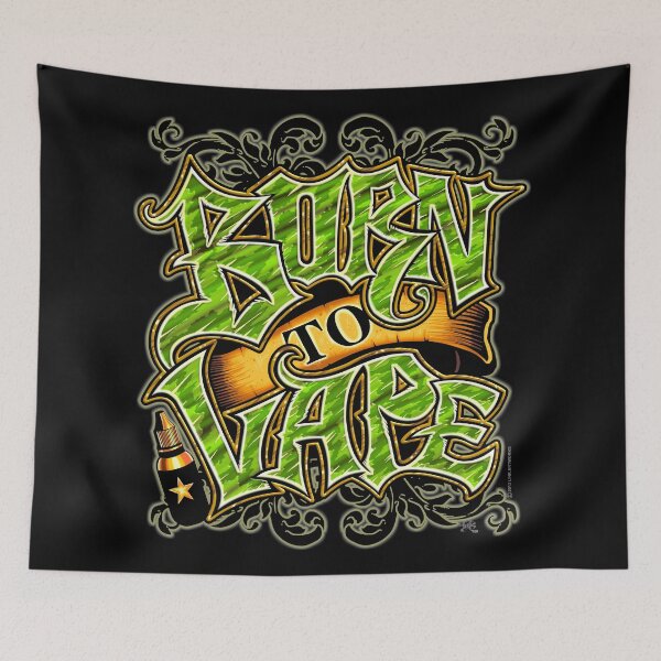 Item preview, Born To Vape (Vaping) designed and sold by LinkArtworks.