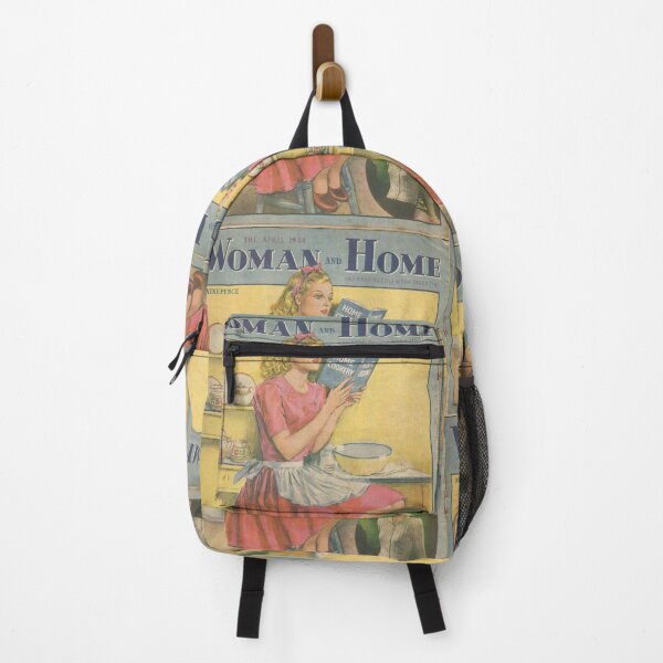 Item preview, Woman And Home Magazine Cover Vintage Girls Ladies Women Wall Art Poster Print Tee Cushion Mug Shirt designed and sold by Cool Robot Bro..