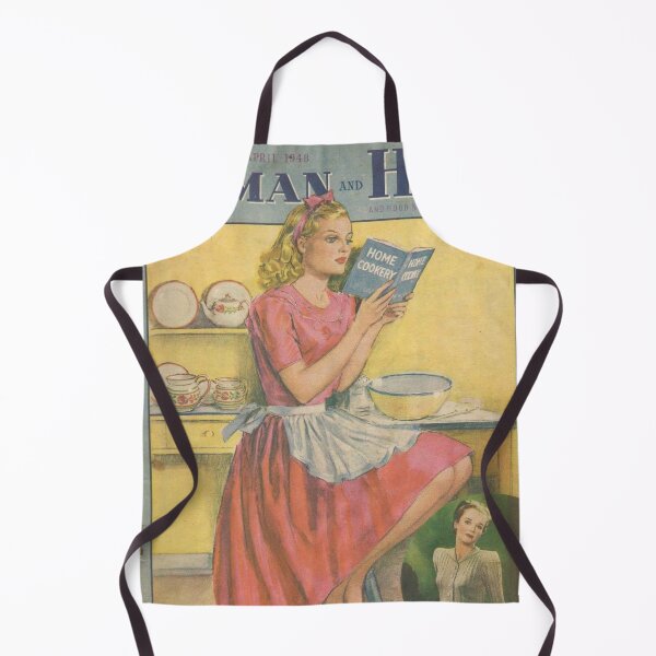 Item preview, Woman And Home Magazine Cover Vintage Girls Ladies Women Wall Art Poster Print Tee Cushion Mug Shirt designed and sold by Cool Robot Bro..