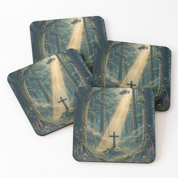 Item preview, Cross in the Forest Ray of Divine Light designed and sold by MantoSagrado.