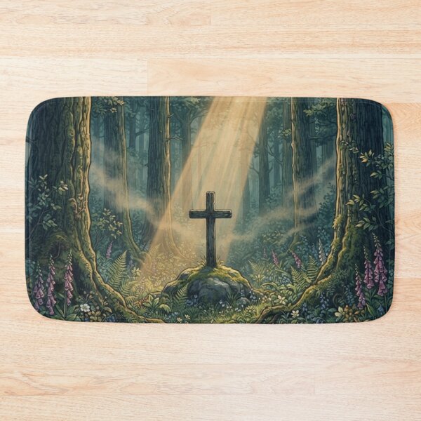 Item preview, Cross in the Forest Ray of Divine Light designed and sold by MantoSagrado.