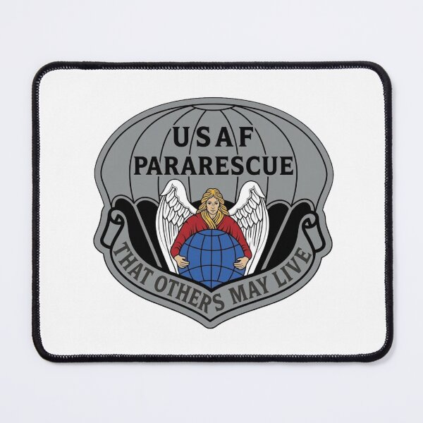 Item preview, USAF Pararescue (PJ) "That Others May Live" Crest Patch designed and sold by CharlieDesings.