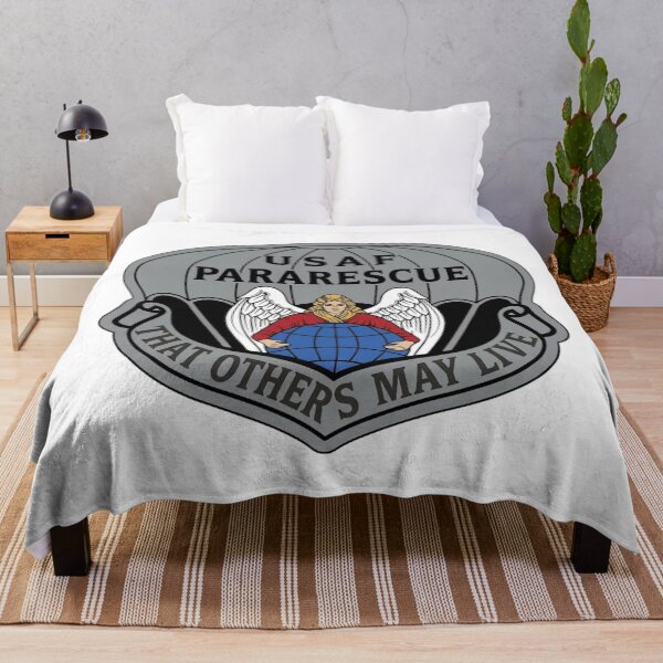 Item preview, USAF Pararescue (PJ) "That Others May Live" Crest Patch designed and sold by CharlieDesings.