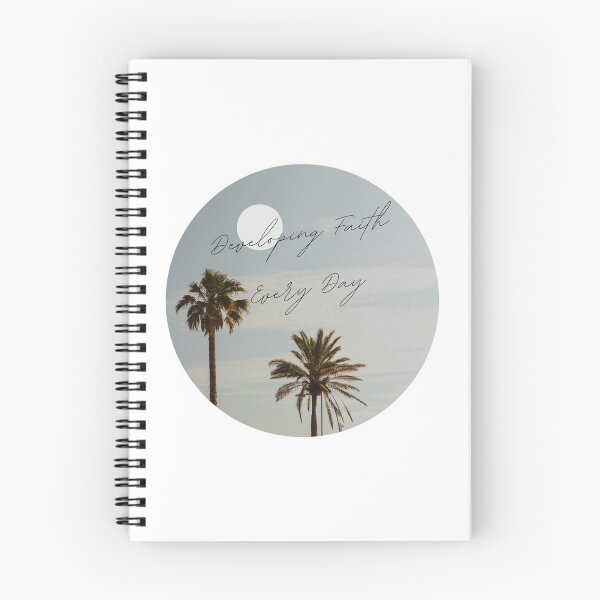 Item preview, Developing Faith Every Day Palm Silhouette Inspirational Quote designed and sold by LensDyn™.