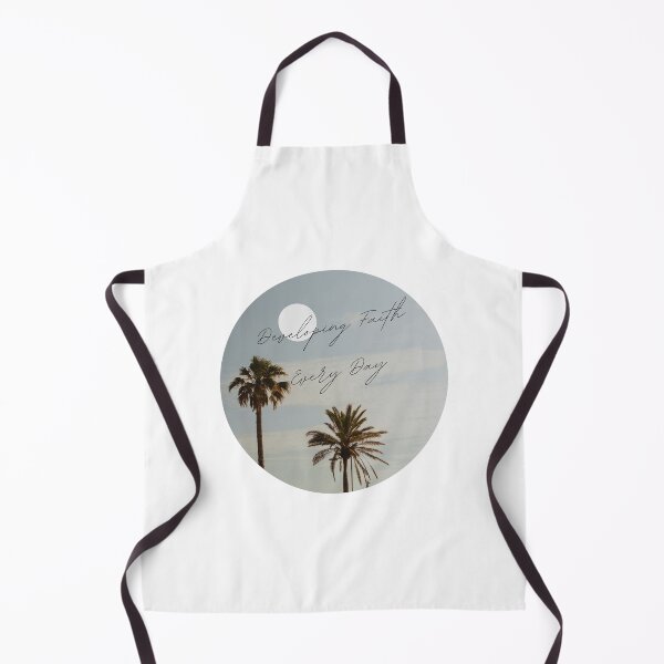 Item preview, Developing Faith Every Day Palm Silhouette Inspirational Quote designed and sold by LensDyn™.