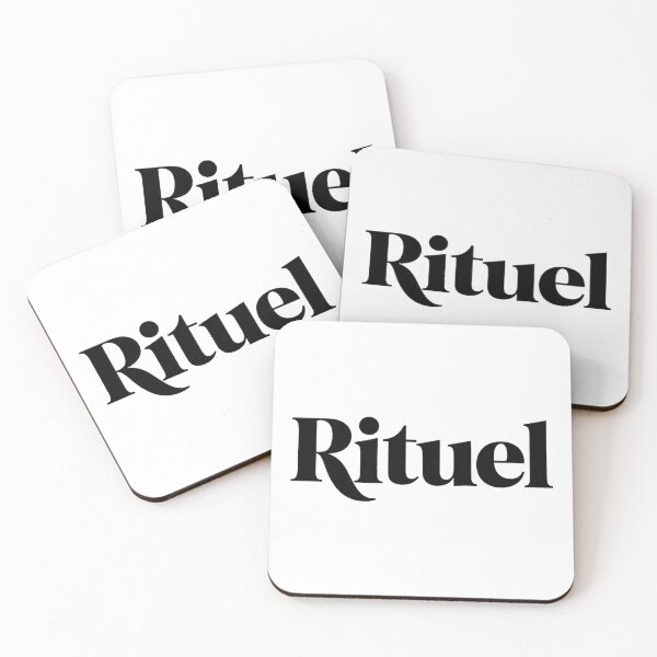 Item preview, Minimalist typography, ritual, strong word designed and sold by ObjCrea123.