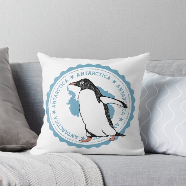 Item preview, Argentine Antarctic Adélie Penguin Passport Stamp designed and sold by Srta  Margarita.