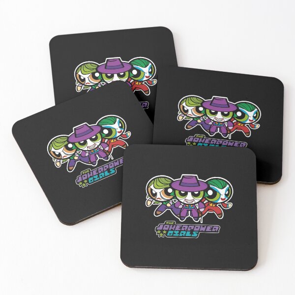 Item preview, The Jokerpower Girls DC Villains Powerpuff Mashup Crossover Fan designed and sold by zozosazap.