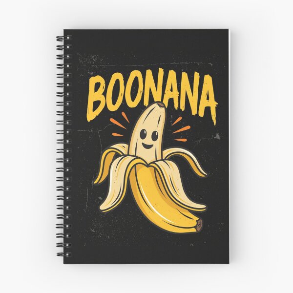 Item preview, Funny BOONANA Banana Halloween Pun designed and sold by NatArtSA.