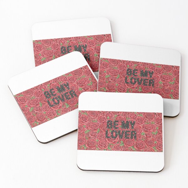Item preview, Be My Lover Red Roses Quote designed and sold by MaRCAStro.