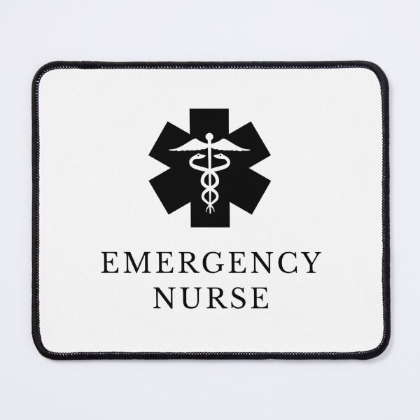 Item preview, Emergency Nurse ER RN Healthcare Professional Star of Life Design | Emergency Nurse Gift Idea for Hospital Staff and Students designed and sold by LitzoyGlobeArt.