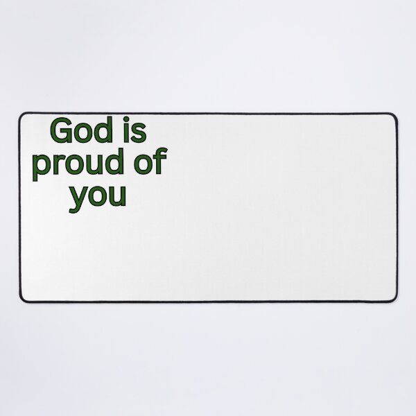Item preview, God is proud of you-faith encouragement quote designed and sold by Omer's store.