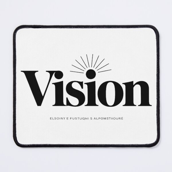 Item preview, Minimalist typography, strong word vision designed and sold by ObjCrea123.