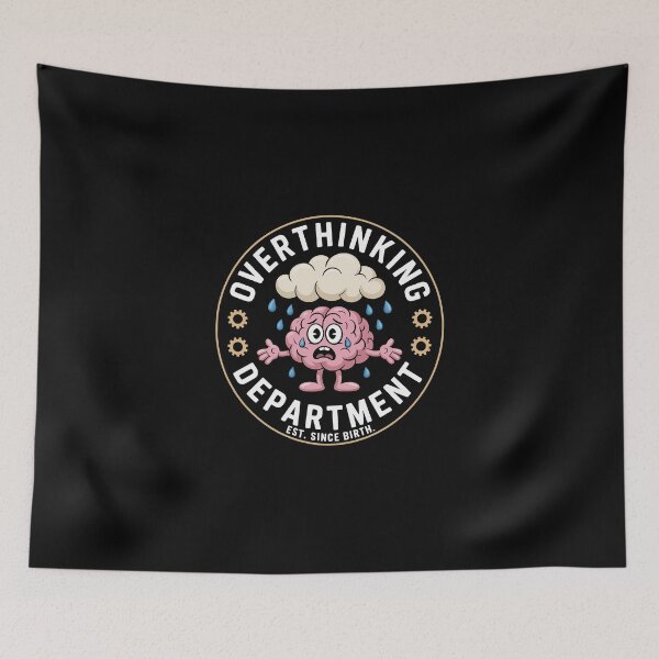 Item preview, Overthinking Department designed and sold by jkrphoto.