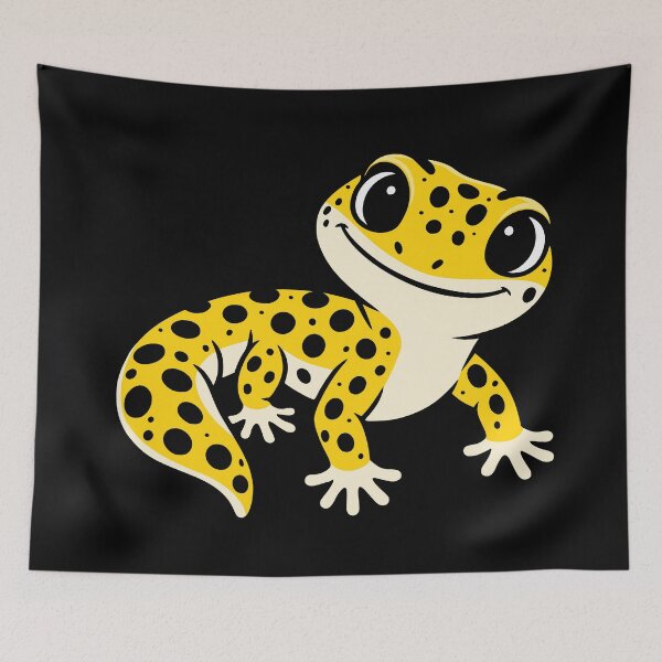 Item preview, Cute Leopard Gecko for Reptile and Lizard Lovers designed and sold by AnnSign.