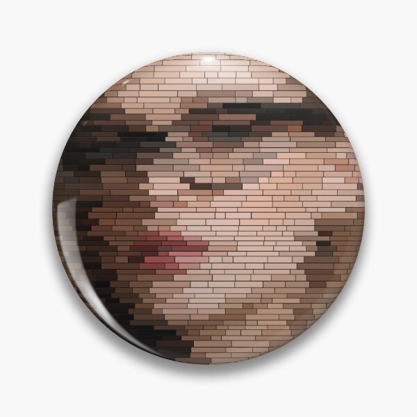 Item preview, Portrait in Brick Mosaic designed and sold by RelicsForge.