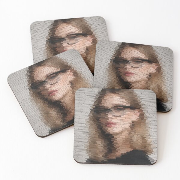Item preview, Portrait in Brick Mosaic designed and sold by RelicsForge.