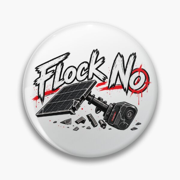 Item preview, Flock No Anti Surveillance Privacy Parody designed and sold by IYCRT.