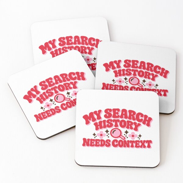 Item preview, My Search History Needs Context Retro Design designed and sold by Margaret-Made.