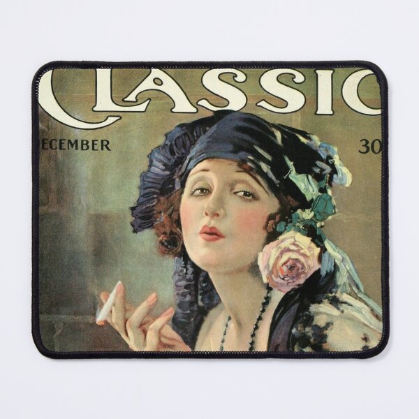Item preview, Classic Motion Picture Magazine Cover Vintage Girls Ladies Women Wall Art Poster Print Tee Cushion Mug Shirt designed and sold by Cool Robot Bro..