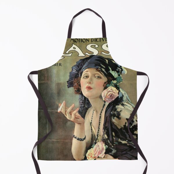 Item preview, Classic Motion Picture Magazine Cover Vintage Girls Ladies Women Wall Art Poster Print Tee Cushion Mug Shirt designed and sold by Cool Robot Bro..