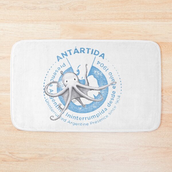 Item preview, Octopus Passport Stamp, Antarctica, Argentina, 1904 designed and sold by Srta  Margarita.