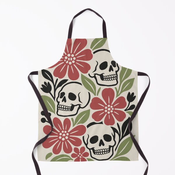 Item preview, Autumn Floral Skull Retro Fall Season Aesthetic designed and sold by MavtM.