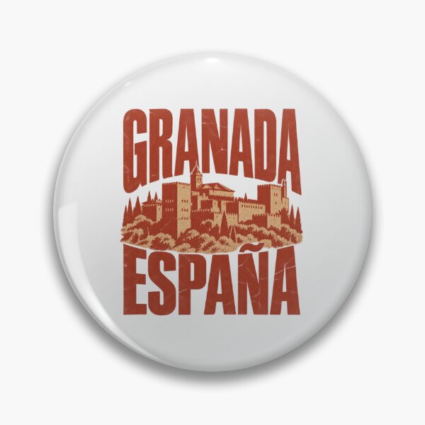 Item preview, Granada Spain Alhambra Palace Retro Distressed designed and sold by Yellowriversss.
