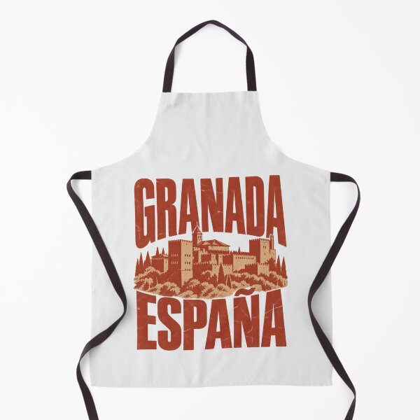 Item preview, Granada Spain Alhambra Palace Retro Distressed designed and sold by Yellowriversss.