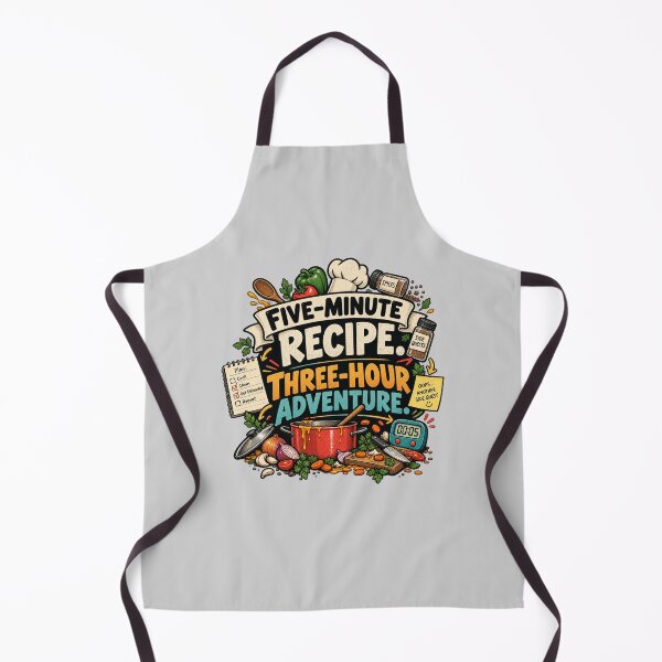 Item preview, Five-Minute Recipe, Three-Hour Adventure designed and sold by erkancept.