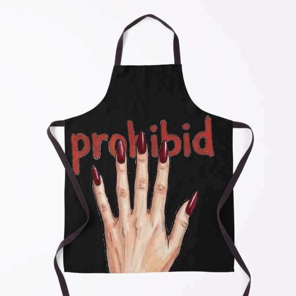Item preview, Prohibido Gothic Hand with Red Stiletto Nails Art designed and sold by MaRCAStro.