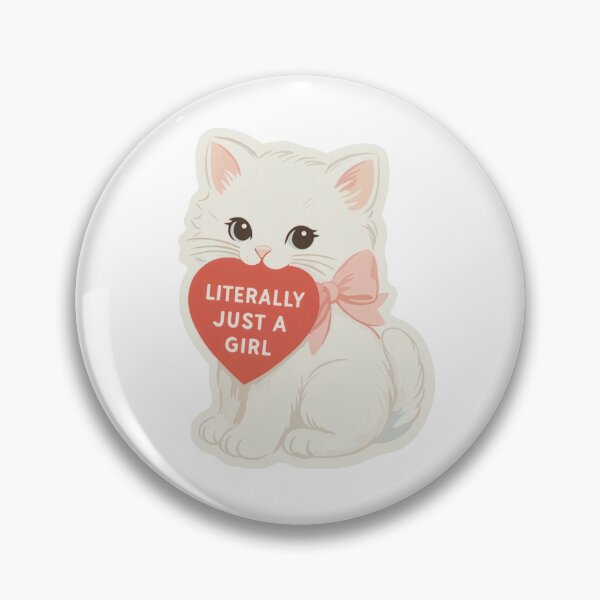 Item preview, I'm just a girl cat designed and sold by odd mood & co.