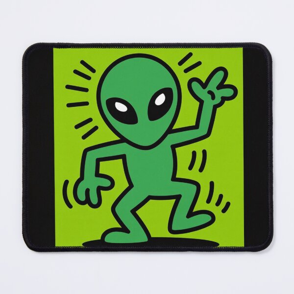 Item preview, Groovy Green Alien Dance designed and sold by NatArtSA.