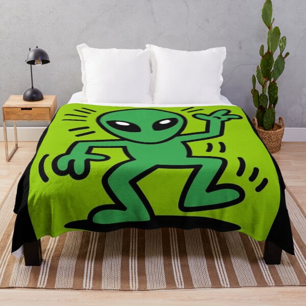 Item preview, Groovy Green Alien Dance designed and sold by NatArtSA.
