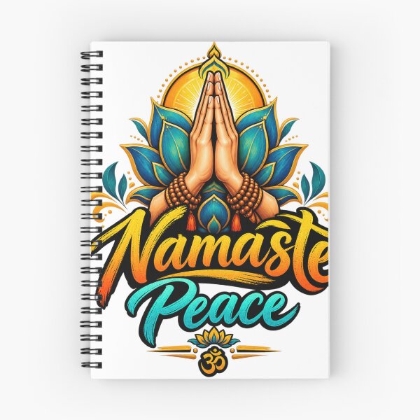 Item preview, Namaste Peace Spiritual Lotus designed and sold by Design Sounds Studio.