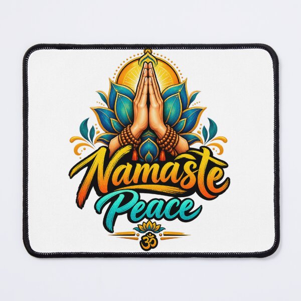 Item preview, Namaste Peace Spiritual Lotus designed and sold by Design Sounds Studio.