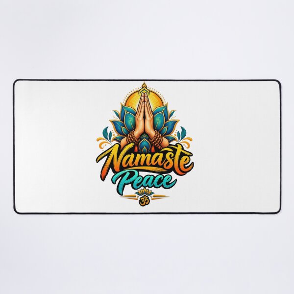 Item preview, Namaste Peace Spiritual Lotus designed and sold by Design Sounds Studio.