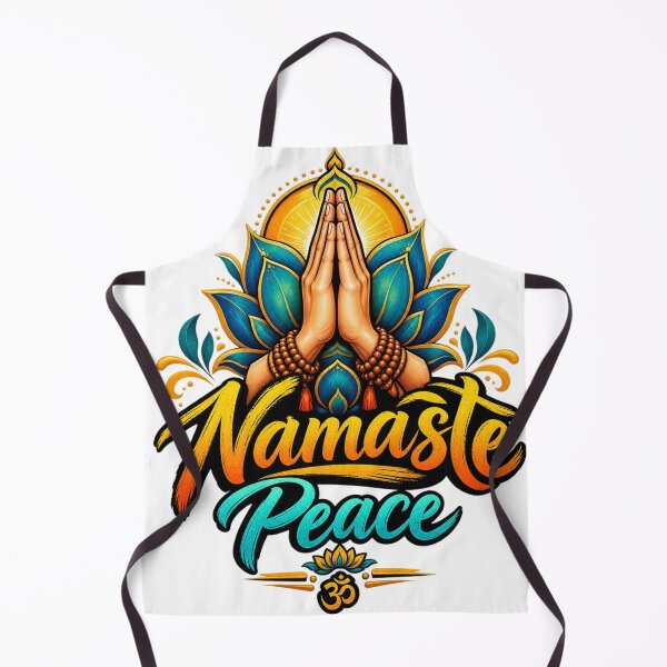 Item preview, Namaste Peace Spiritual Lotus designed and sold by Design Sounds Studio.