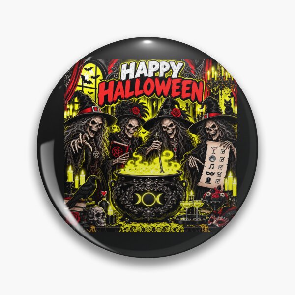 Item preview, Witches & Neon Happy Halloween designed and sold by DesignsByPrnces.