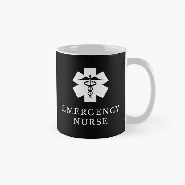 Item preview, Emergency Department Nurse Medical Symbol Professional | ER RN Emergency Nurse Gift Idea for Hospital Staff and Students designed and sold by LitzoyGlobeArt.