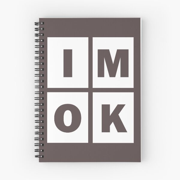 Item preview, I'm OK Okay Funny Status Update designed and sold by Rob's Graphics.