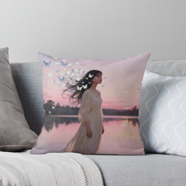 Item preview, Letting Go Fine Art Print | Woman With Butterfly Hair | Healing & Transformation  designed and sold by stylishdzign.